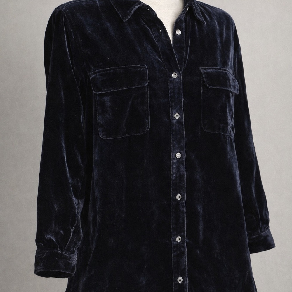 Orvis Black Velvet Shirt New with Tag
